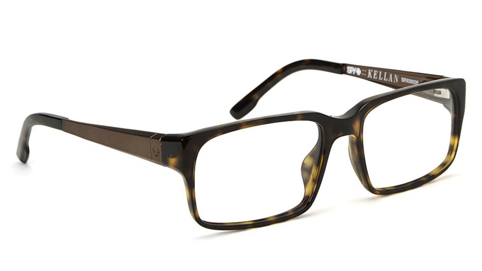 Spy Optic Kellan Eyeglasses - Dark Tortoise Frame &amp; Clear Lens SRX00035