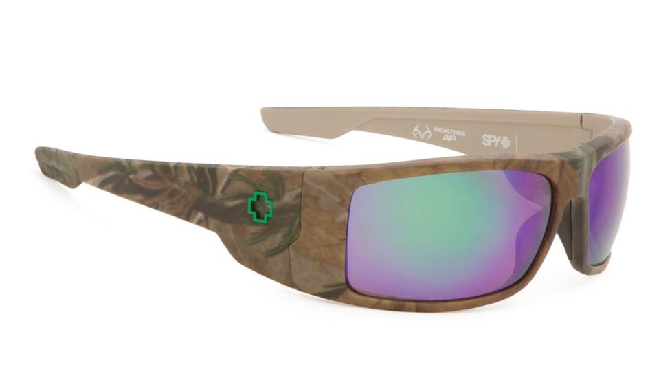 Spy Optic Konvoy Progressive Prescription Sunglasses, Spy Realtree Frame, Happy Bronze Polarized w/Green Spectra Lens, Polarized-673181986861PR