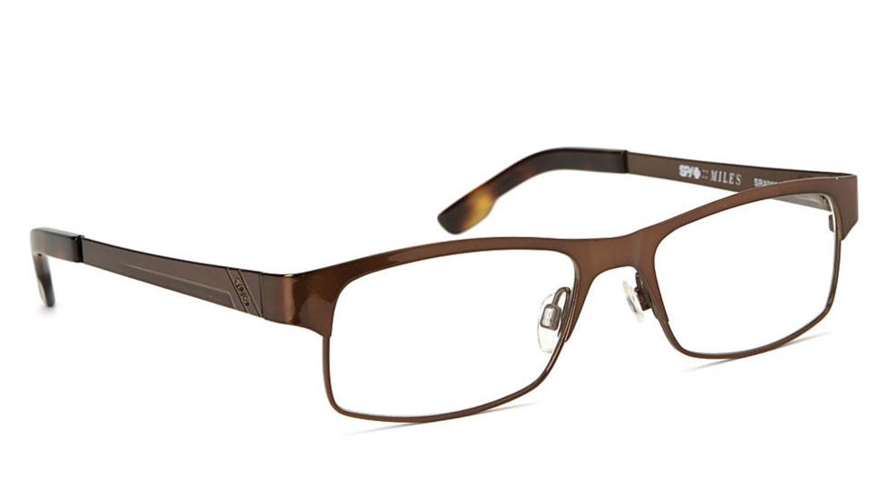 Spy Optic Miles Eyeglasses - Chestnut Frame &amp; Clear Lens SRX00017