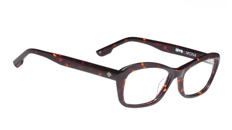 Spy Optic Mona Single Vision Prescription Eyeglasses, Dark Tortoise Frame-573254098000SV