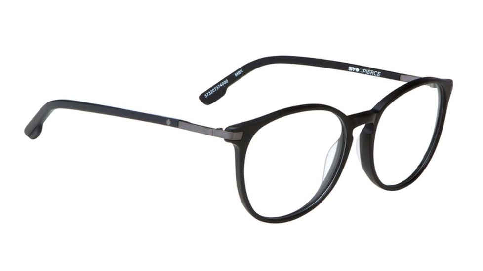 Spy Optic Pierce Single Vision Prescription Eyeglasses, Matte Black Frame-573207374000SV