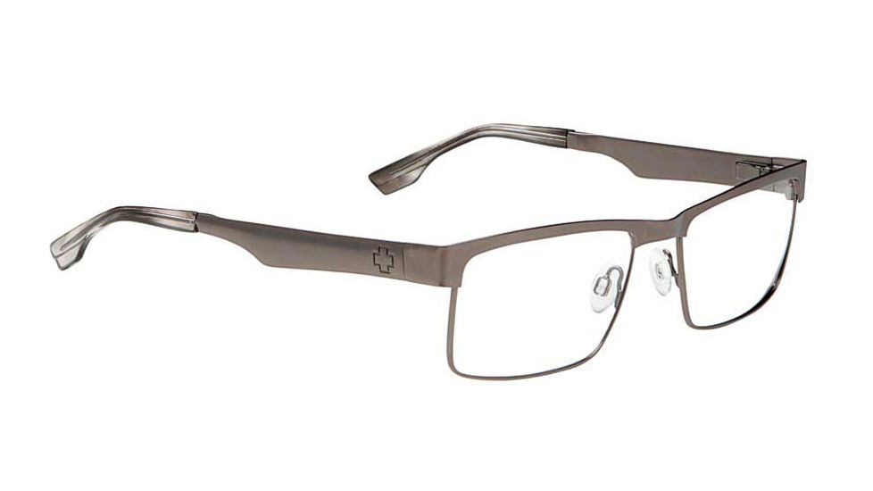 Spy Optic Rocco Eyeglasses - Gunmetal Frame &amp; Clear Lens SRX00064