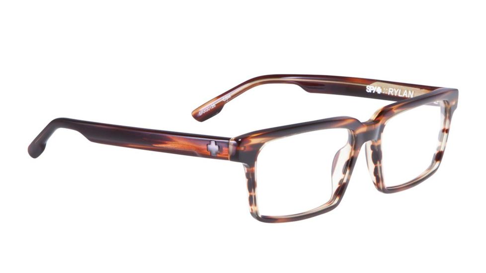 Spy Optic Rylan Single Vision Prescription Eyeglasses, Cuban Smoke Frame-SRX00126SV