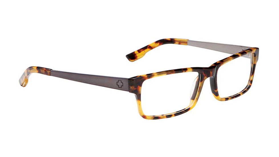 Spy Optic Travis Eyeglasses - 1956 Tortoise Frame &amp; Clear Lens SRX00082