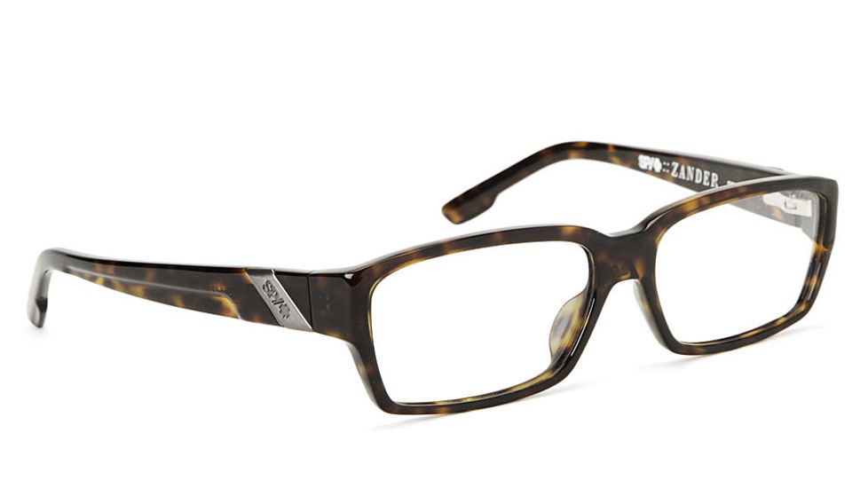Spy Optic Zander Eyeglasses - Dark Tortoise Frame &amp; Clear Lens SRX00027