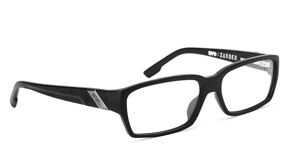 Spy Optic Zander Eyeglasses - Matte Black Frame &amp; Clear Lens SRX00025