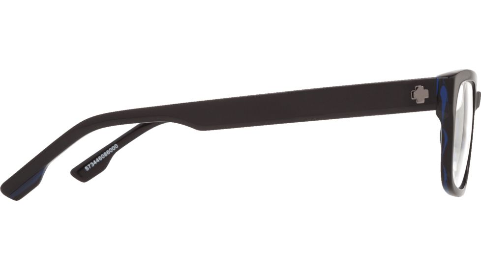 Spy Optic Stevie Progressive Prescription Eyeglasses, Black/Blue Horn Frame, 573446086000PR