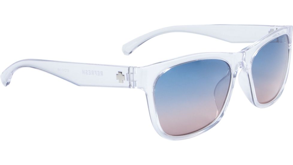 Spy Optic Sundowner Progressive Prescription Sunglasses, Clear Frame, 673513183894PR