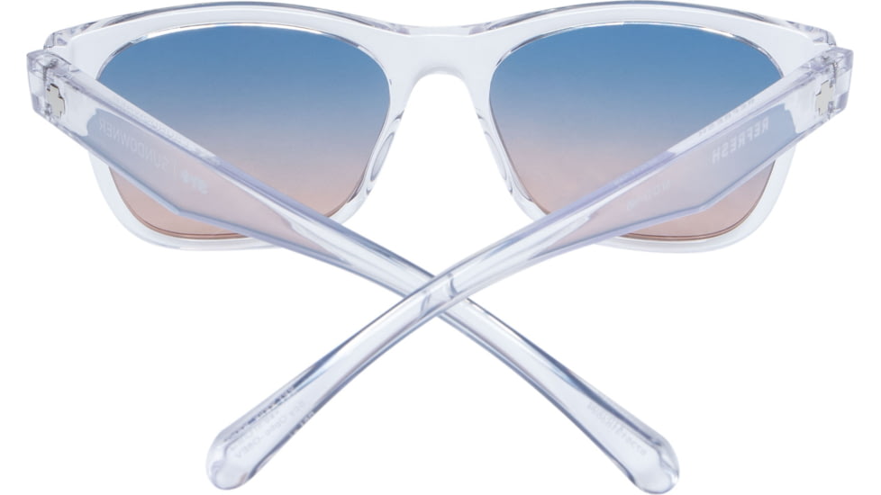 Spy Optic Sundowner Progressive Prescription Sunglasses, Clear Frame, 673513183894PR