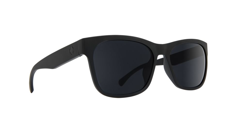 Spy Optic Sundowner Single Vision Prescription Sunglasses, Matte Black Frame, 673513374764SV