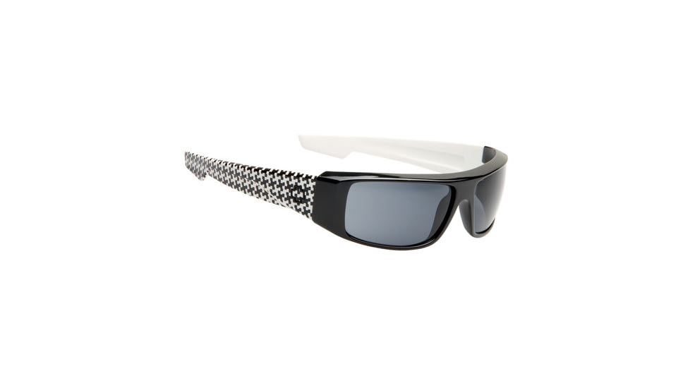 Spy Optic Logan Sunglasses Black Roundstooth-Grey 670939424129