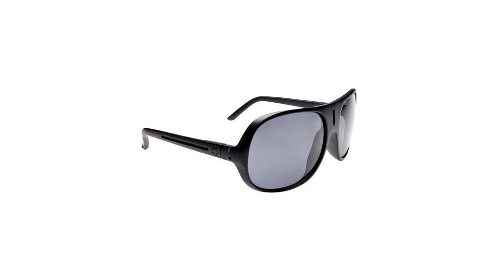 Spy Optic Stratos Sunglasses Matte Black - Grey Lenses