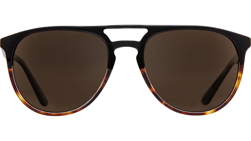 Spy Optic Syndicate Progressive Prescription Sunglasses, Black/Tortoise Frame, Polarized, 873525994885PR