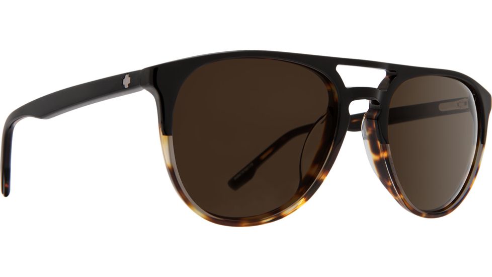Spy Optic Syndicate Progressive Prescription Sunglasses, Black/Tortoise Frame, Polarized, 873525994885PR