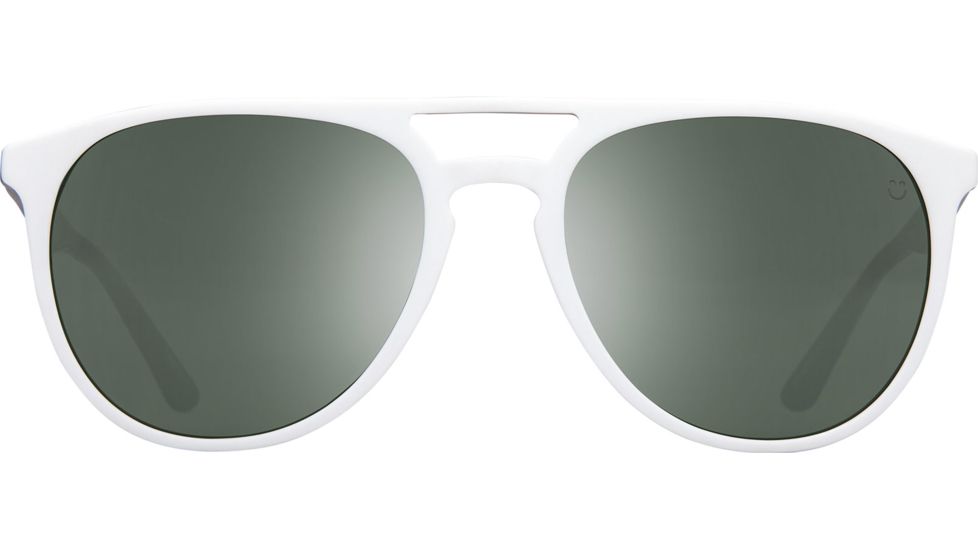 Spy Optic Syndicate Progressive Prescription Sunglasses, Matte White/Black Frame, 873525192352PR