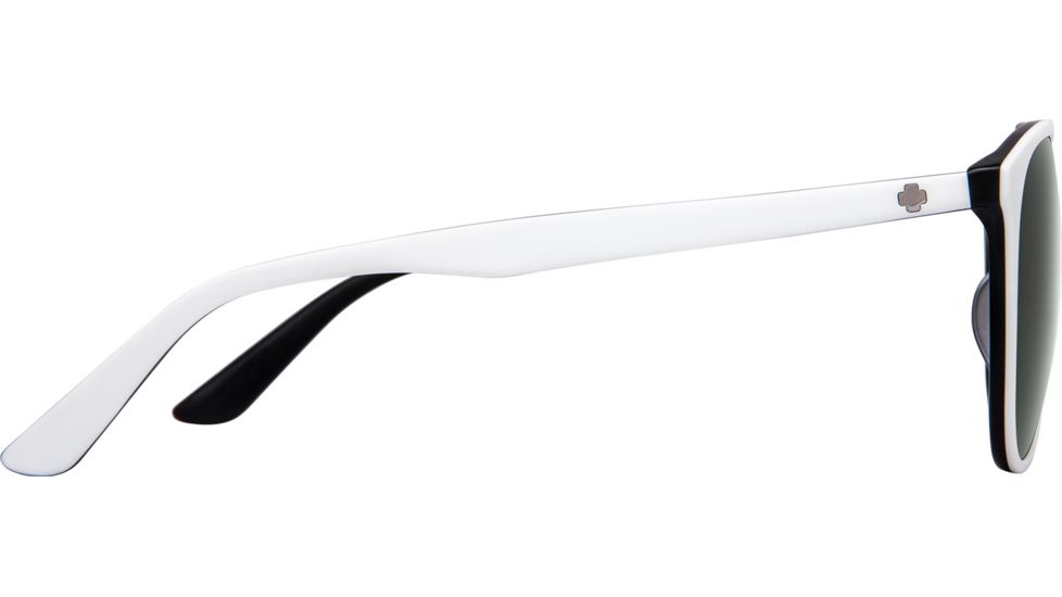 Spy Optic Syndicate Progressive Prescription Sunglasses, Matte White/Black Frame, 873525192352PR