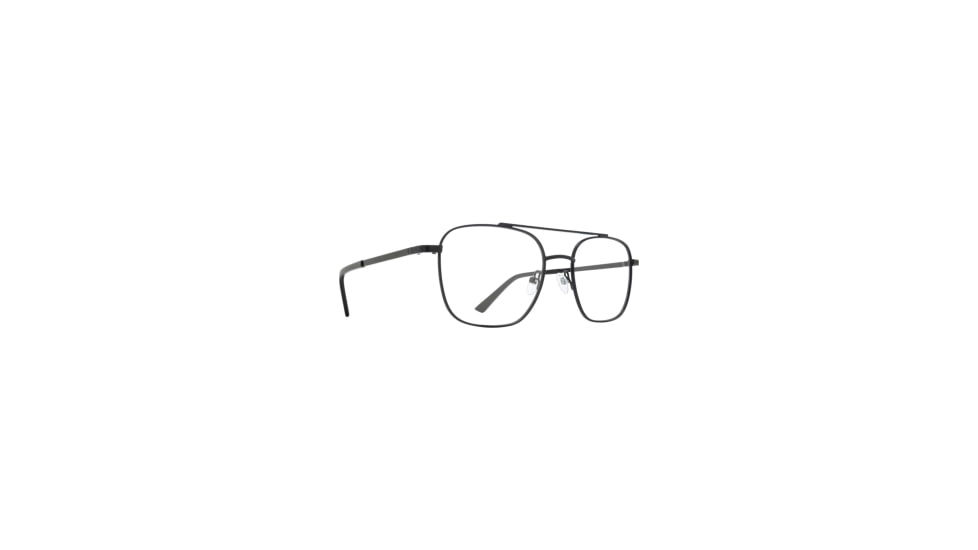 Spy Optic Tamland 53 Men's Sunglasses, Black Matte Frame, Clear Lens, Medium, 43399
