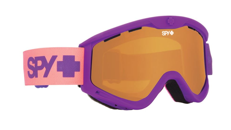 Spy Optic Targa 3 Ski Goggles - Purple FadeFrame, Persimmon Lens, 310809165185
