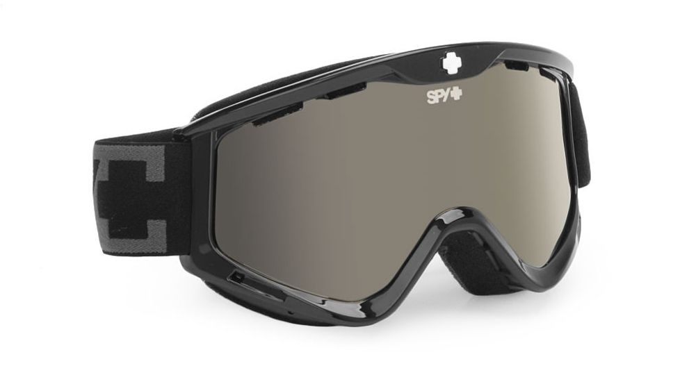 Spy Optic Targa 3 Snow Goggles - Black - Bronze W/Silver Mirror Lens 310809038084