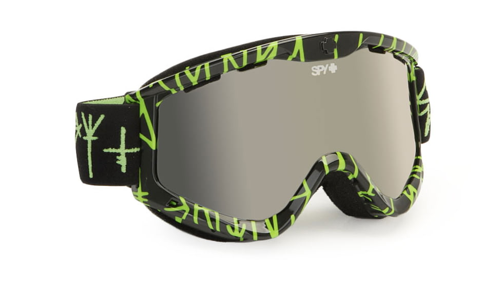 Spy Optic Targa 3 Snow Goggles - Scribe - Yellow W/Silver Mirror Lens 310809061820