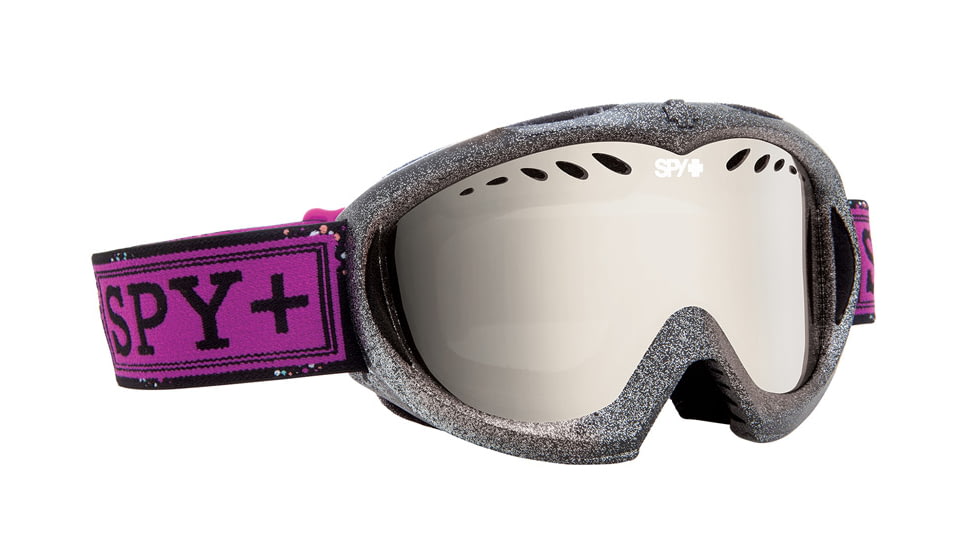 Spy Optic Targa Mini Goggles Pom Pom Frame, Bronze w/Silver Mirror Lens 310775655084