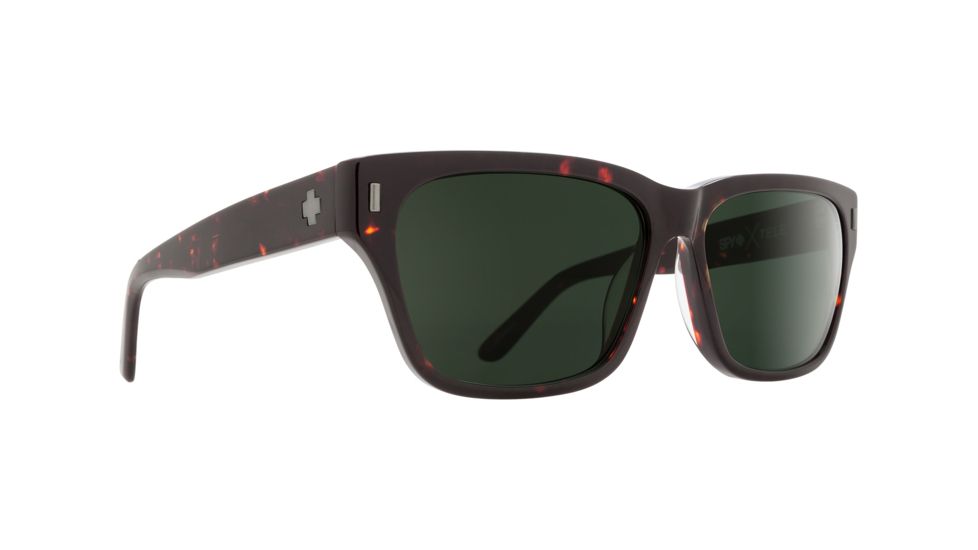 Spy Optic Tele Single Vision Prescription Sunglasses, Dark Tort Frame, 673361075863SV