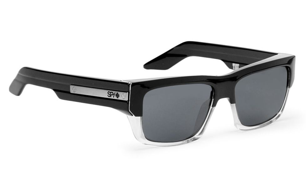 Spy Optic Tice Single Vision Prescription Sunglasses - Black/Smoke Crystal Frame 572014865000RX