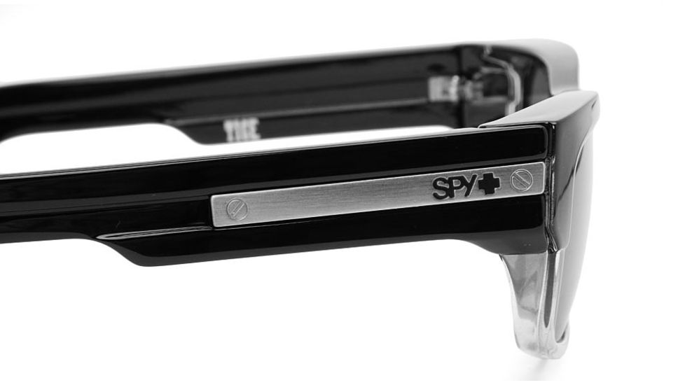 Spy Optic Tice Single Vision Prescription Sunglasses - Black/Smoke Crystal Frame 572014865000RX