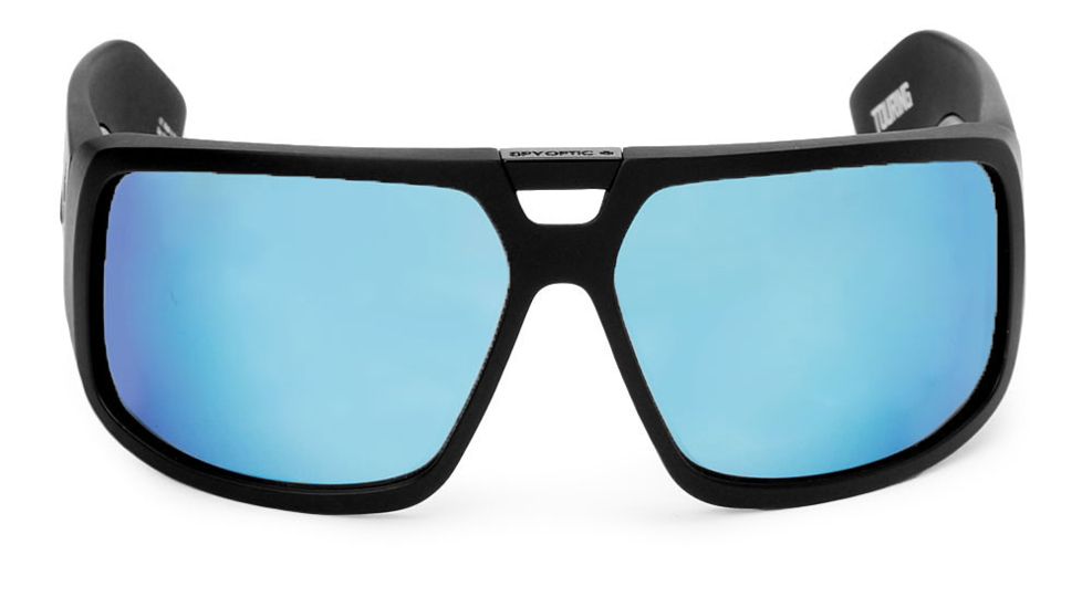 Spy Optic Touring Sunglasses w/ Matte Black Frame &amp; Grey Blue Multilayer Lens
