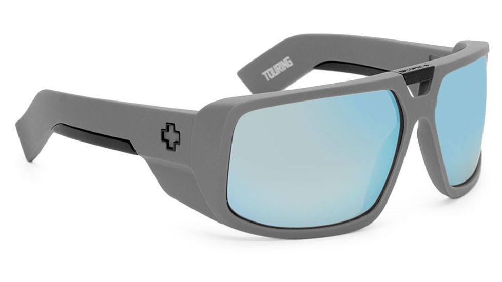 Spy Optic Touring Sunglasses w/ Primer Grey Frame &amp; Grey Blue Spectra Lens