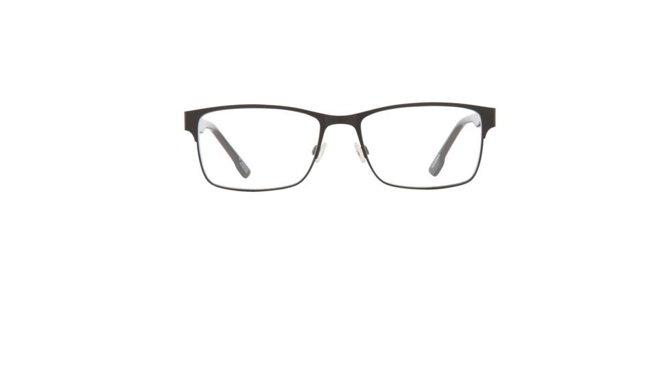 Spy Optic Warren Progressive Prescription Eyeglasses, Matte Black/Red Frame, 573494407000PR