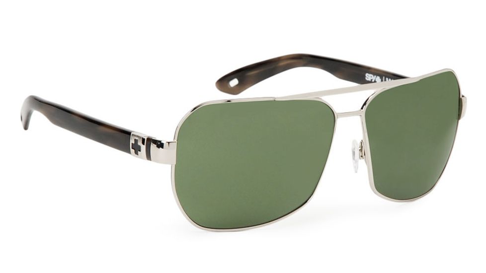 Spy Optic Weller Single Vision Prescription Sunglasses - Silver w/ Black Tortoise Frame 570626475000RX