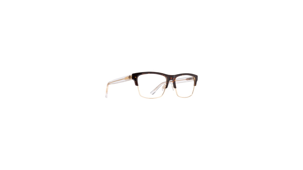 Spy Optic Weston 5050 57 Men's Sunglasses, Dark Tort Crystal Frame, Demo w/ Spy+ Lens Print Lens, Large, 95052