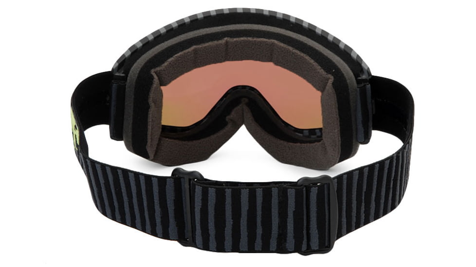 Spy Optic Whip MX Goggles w/ Horrorific Frame &amp; Smoke Green Spectra Mirror Antifog Lens w/ Posts