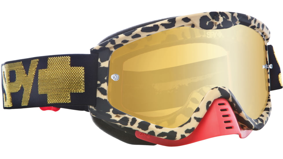 Spy Optic Whip MX Goggles - Mary Jane Frame and Smoke w/Gold Mirror Lens 320791373829