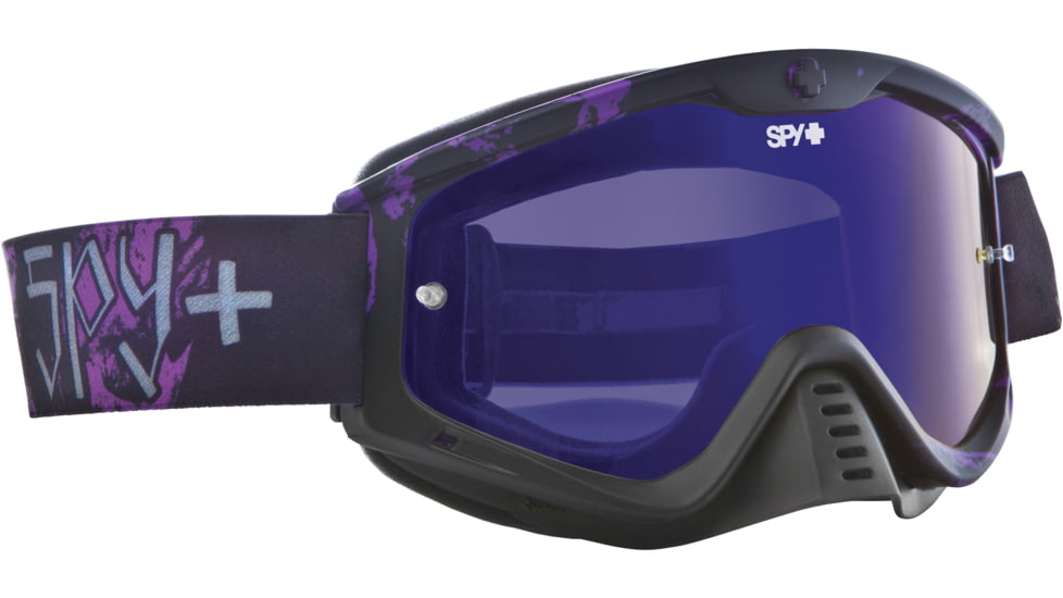 Spy Optic Whip MX Goggles - Reaper Frame and Smoke w/Dark Blue Spectra Lens 320791993830