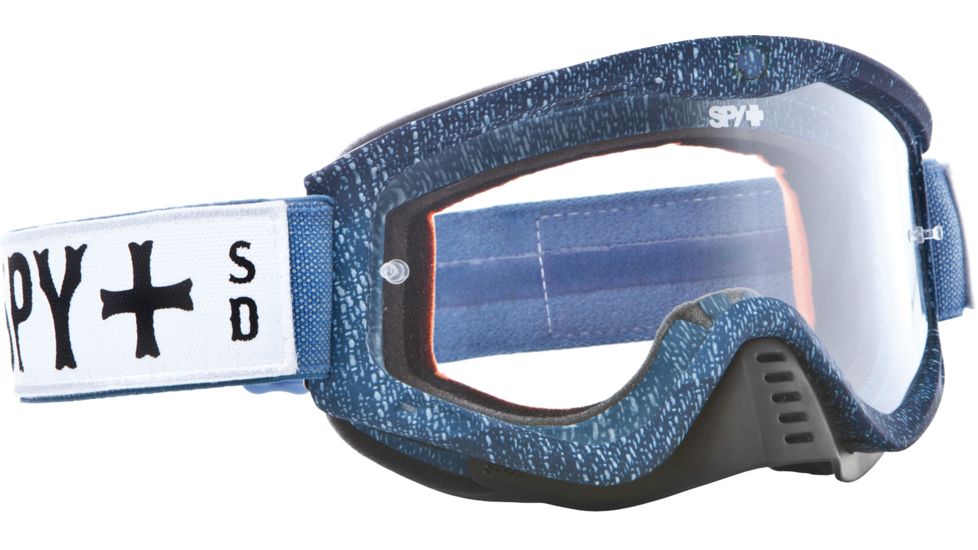Spy Optic Whip MX Goggles - Spy + MCSD Frame and Clear Lens 320791702094