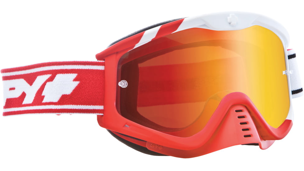 Spy Optic Whip MX Goggles - Sunday Red Frame and Smoke w/Red Spectra Lens 320791396827