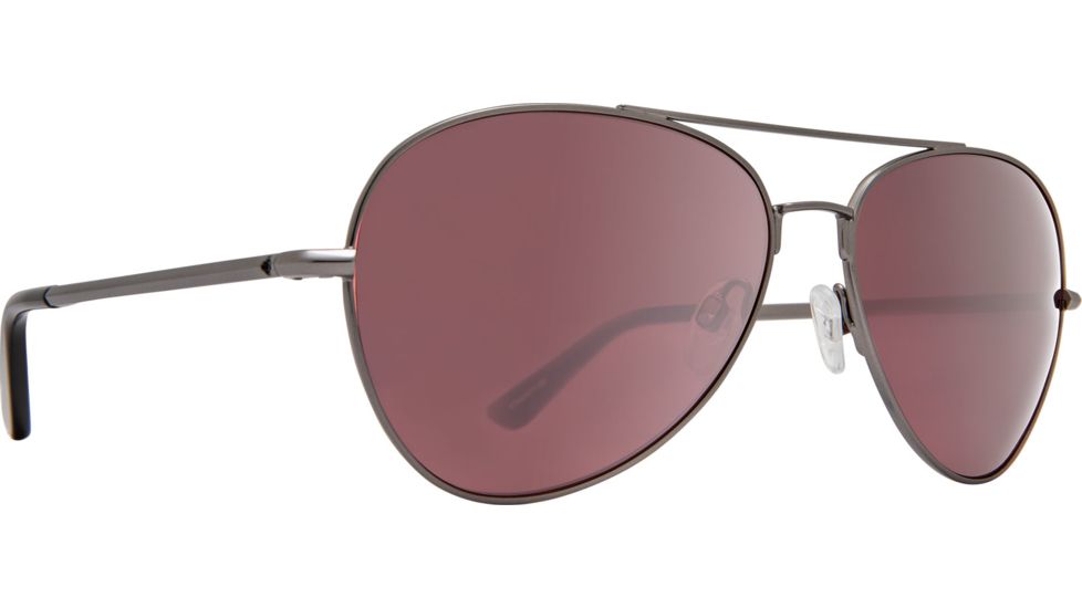 Spy Optic Whistler Progressive Prescription Sunglasses, Matte Gunmetal Frame, Polarized, 673424592791PR