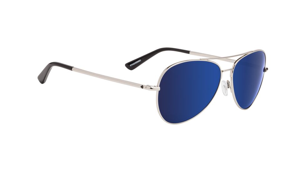Spy Optic Whistler Progressive Prescription Sunglasses, Silver Frame, 673424566503PR