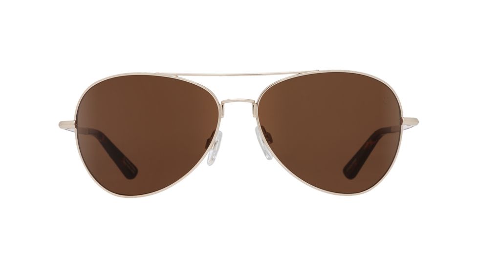 Spy Optic Whistler Progressive Prescription Sunglasses, Gold Frame, 673424274865PR