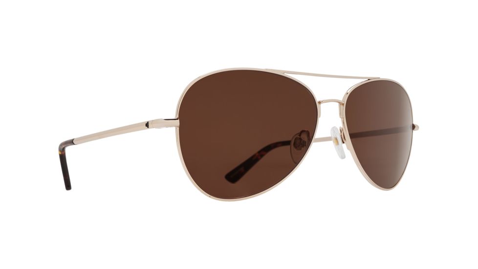 Spy Optic Whistler Progressive Prescription Sunglasses, Gold Frame, 673424274865PR