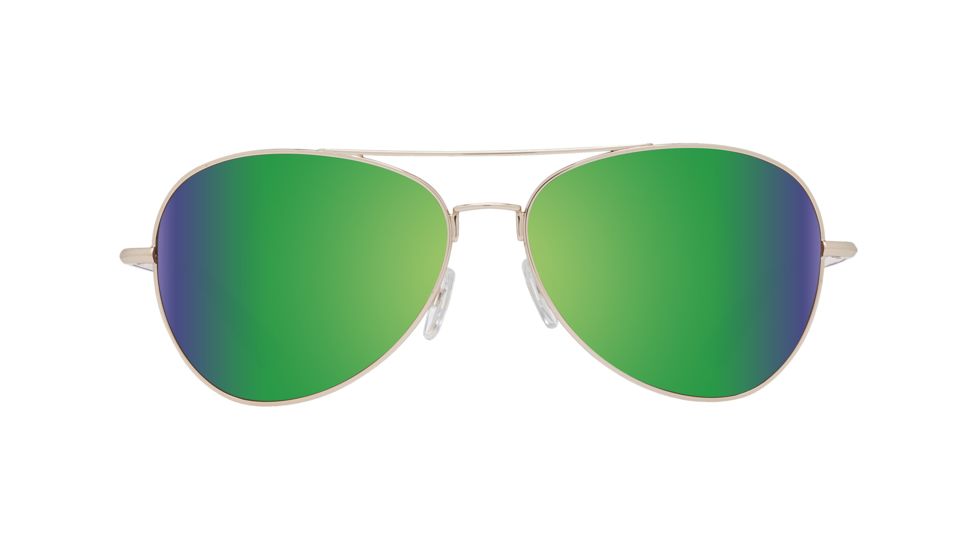 Spy Optic Whistler Sunglasses, Gold Frame, Happy Bronze W/ Green Spectra Lens, 673424274225