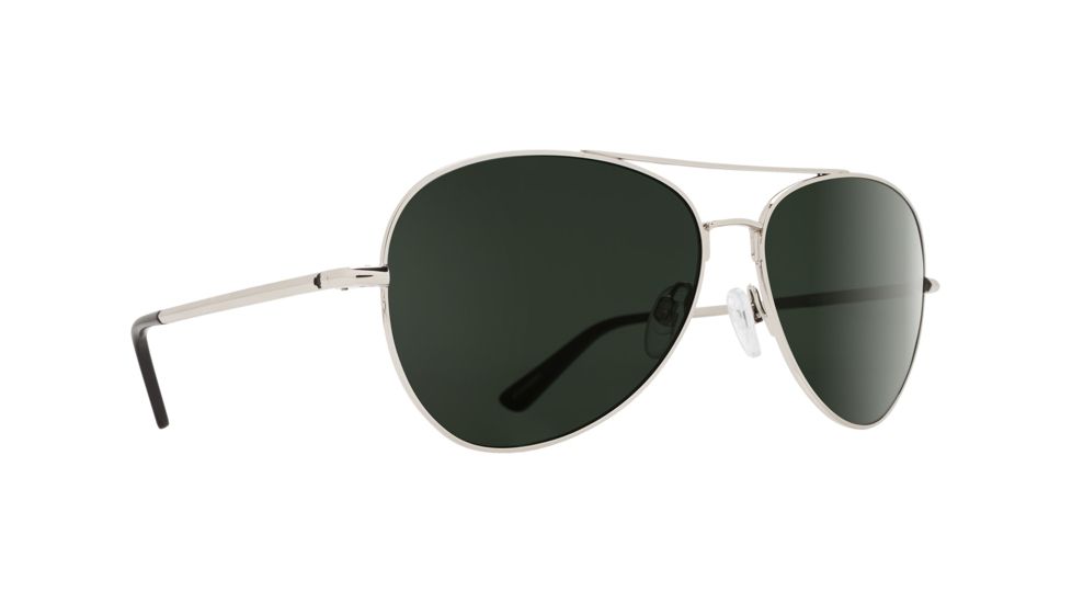 Spy Optic Whistler Progressive Prescription Sunglasses, Silver Frame, 673424556863PR