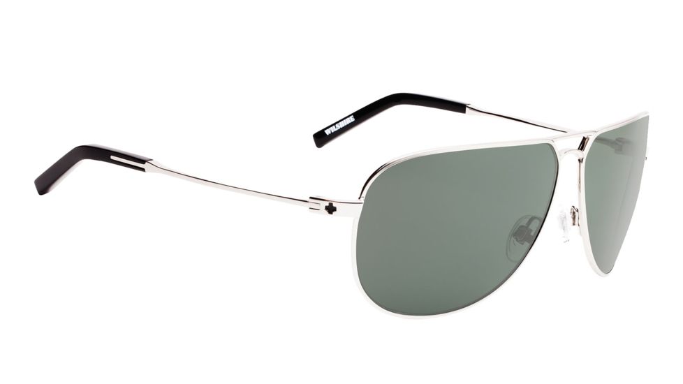 Spy Optic Wilshire Bifocal Prescription Sunglasses, Silver Frame, 670844556863BI