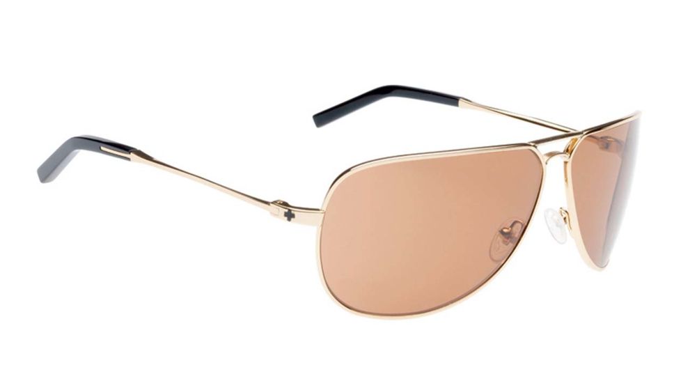 Spy Optic Wilshire Bifocal Prescription Sunglasses, Gold Frame, Bronze Lens-670844279069BI