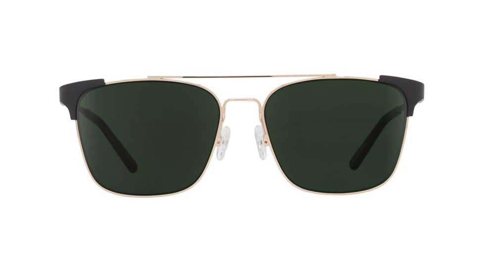 Spy Optic Wingate Bifocal Prescription Sunglasses, Matte Black/Gloss Gold Frame, 673440594863BI