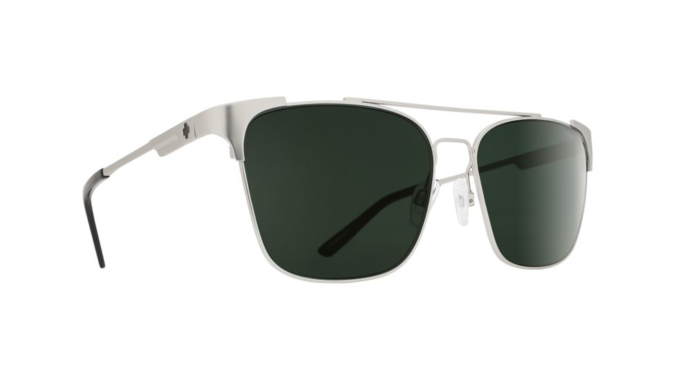 Spy Optic Wingate Bifocal Prescription Sunglasses, Matte Silver Frame, 673440869863BI