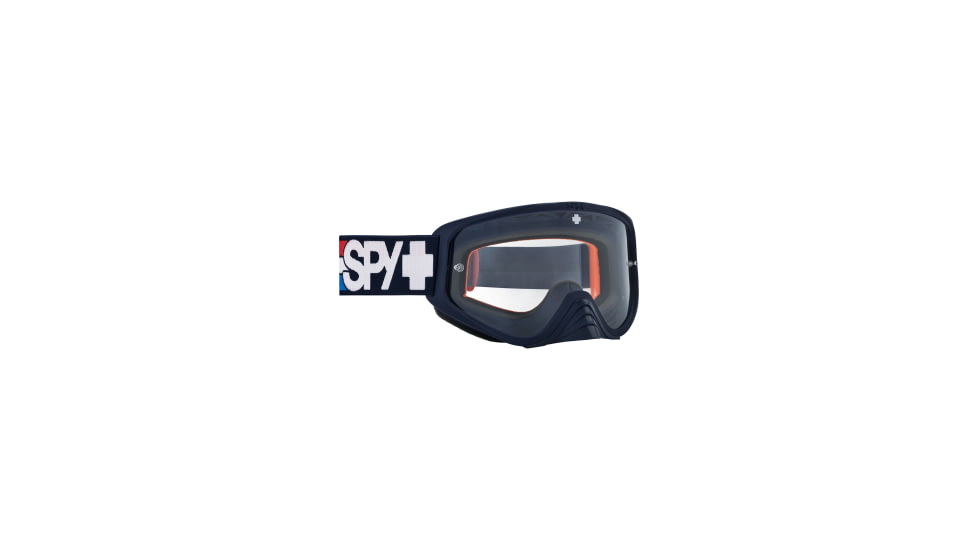 Spy Optic Woot Matte USA Motocross Goggles, Clear, One Size, 111080