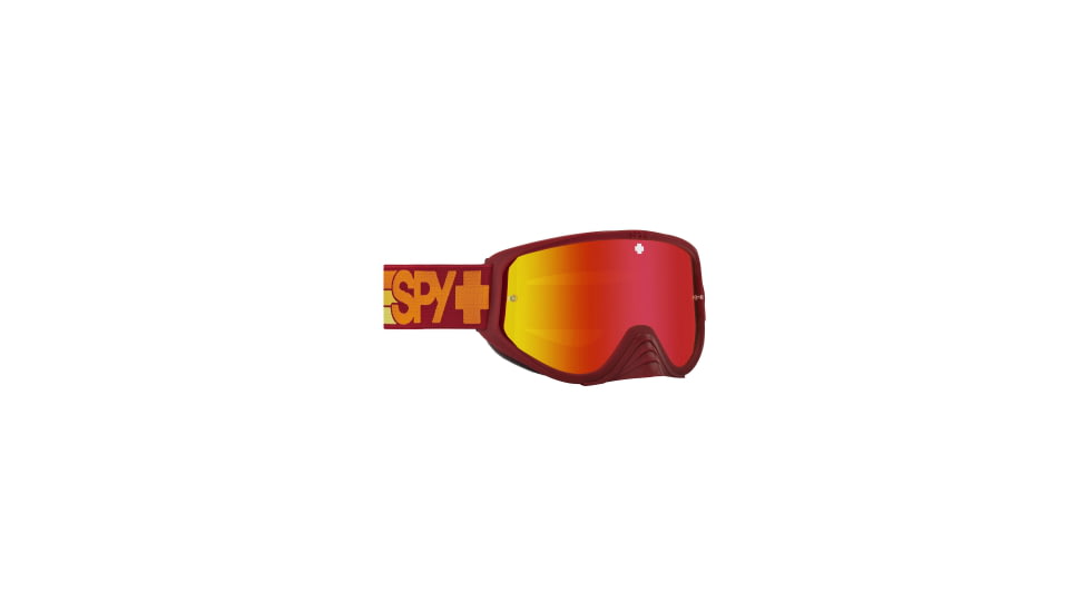 Spy Optic Woot Race Matte Motocross Goggles, Red, One Size, 113783